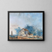Landschap - Louis Gabriel Moreau — ingelijst kunstwerk aan de muur