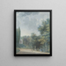 Uitzicht op het park - Louis Gabriel Moreau — ingelijst kunstwerk aan de muur