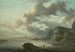 Maritiem landschap - Louis Gabriel Moreau — weergave van het kunstwerk