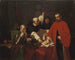 Het eed van Vargas voor de hertog van Alva - Louis Gallait — weergave van het kunstwerk