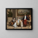 André-François Miot painting, envoy of the French Republic to the Grand Duke of Tuscany - Louis Gauffier — framed artwork on a wall