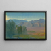Studie van een landschap met heuvelruggen - Louis Gurlitt — ingelijst kunstwerk aan de muur