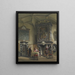 the Treasure Room of Ghent in London - Louis Haghe — framed artwork on a wall
