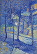 Nachtlandschap - Louis Hayet — weergave van het kunstwerk