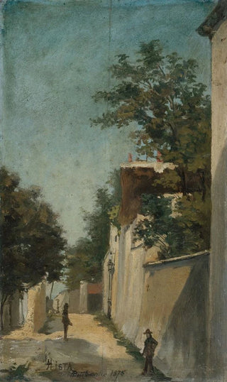 Louis Hista - La rue SaintVincent Montmartre 18me arrondissement.webp