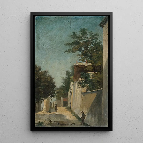 Louis Hista - La rue SaintVincent Montmartre 18me arrondissement.webp