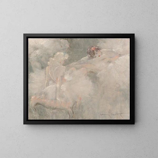 Attitudes - Louis Icart — ingelijst kunstwerk aan de muur