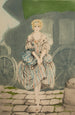 Beautiful lady - Louis Icart — artwork view