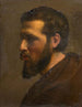 Self-portrait painting in profile - Louis Janmot — artwork view