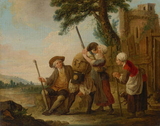 Louis Joseph Watteau - The Soldiers Farewell.webp