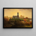 van St Marys in de Hooglanden, Garrison, New York - Louis Lang — ingelijst kunstwerk aan de muur