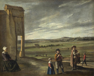 Louis Le Nain - Landscape with Peasants.webp