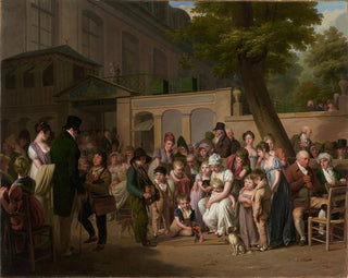 Louis Lopold Boilly - Entrance to the Jardin Turc.webp