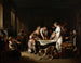 De lezing van het bulletin van het Groot Leger - Louis Léopold Boilly — weergave van het kunstwerk
