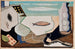 Compositie met vis - Louis Marcoussis — weergave van het kunstwerk