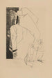 La Synagoge - Louis Marcoussis — weergave van het kunstwerk