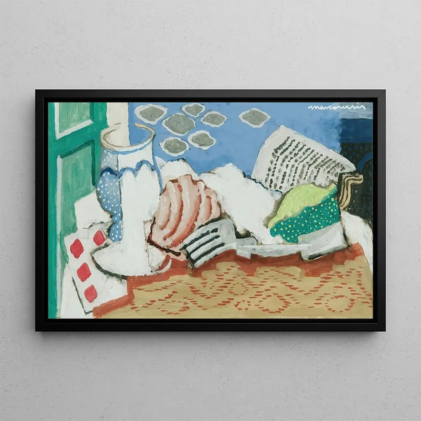 Louis Marcoussis - Nature Morte Au Journal.webp