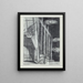 Meerdere manen - Louis Marcoussis — ingelijst kunstwerk aan de muur