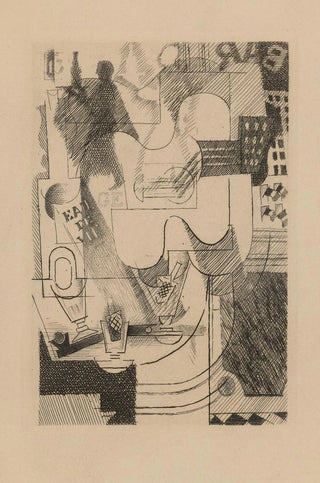 Louis Marcoussis - Pome lu au mariage dAndr Salmon.webp