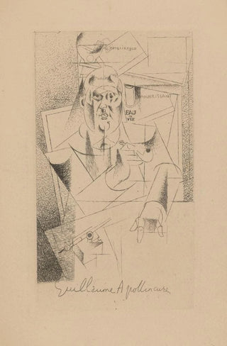 Louis Marcoussis - Portrait de Guillaume Apollinaire.webp
