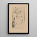 Portret van Guillaume Apollinaire - Louis Marcoussis — ingelijst kunstwerk aan de muur