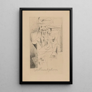 Louis Marcoussis - Portrait de Guillaume Apollinaire.webp