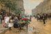 Rue Royale Parijs - Louis Marie de Schryver — weergave van het kunstwerk