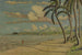 Strand bij Apia Samoa - Louis Michel Eilshemius — weergave van het kunstwerk