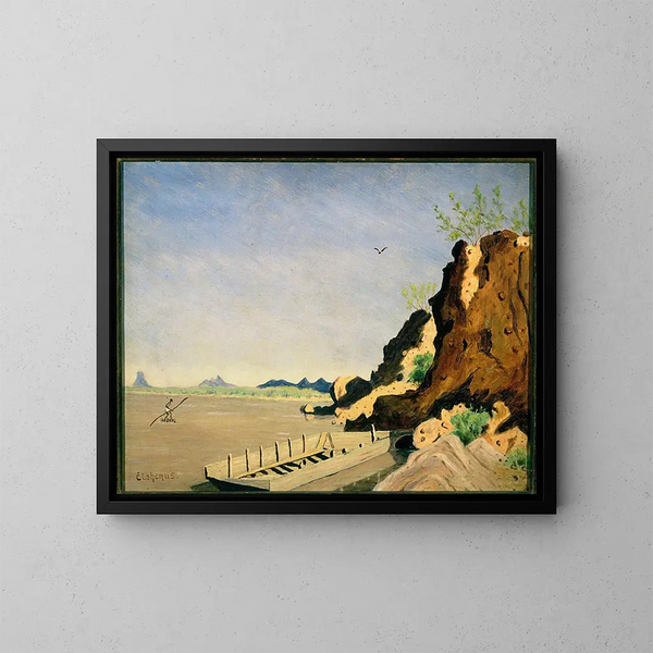 Yuma, Arizona - Louis Michel Eilshemius — ingelijst kunstwerk aan de muur