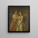 Les actrices Joanna Cornelia Ziesenis Wattier 1762-1827 et Geertruida Jacoba Grevelink Hilverdink 1786-1827 dans Iphigénie 1674 de Jean Racine 1639-99 - Louis Moritz — ingelijst kunstwerk aan de muur