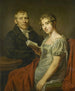 Hendrik Arend van den Brink 1783-1852 en zijn echtgenote Lucretia Johanna van de Poll 1790-1850 - Louis Moritz — weergave van het kunstwerk
