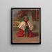 Jouer à la mère - Louis Prang — ingelijst kunstwerk aan de muur