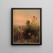 Bloemen van de weiden - Louis Prang — ingelijst kunstwerk aan de muur