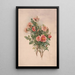 Rozen - Louis Prang Co — ingelijst kunstwerk aan de muur