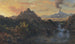 Uitzicht op de Cordillera's bij Cotopaxi - Louis Rémy Mignot — weergave van het kunstwerk