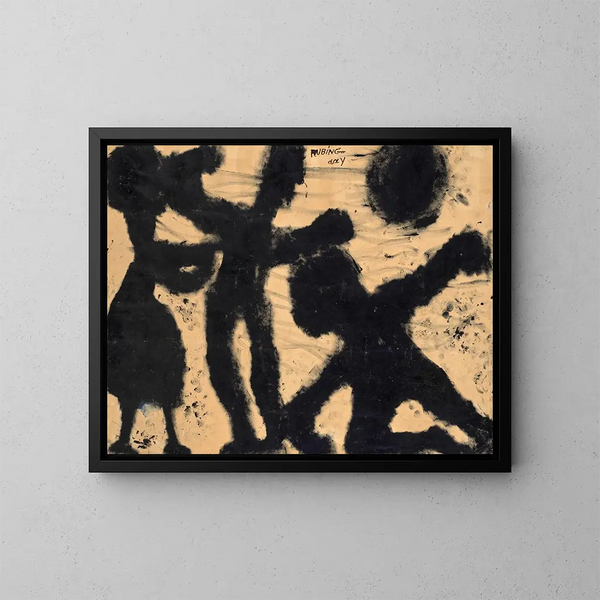 Jour de rubis - Louis Soutter — ingelijst kunstwerk aan de muur