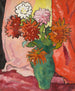 Dahlia's groene kan - Louis Valtat — weergave van het kunstwerk