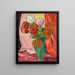 Dahlia's groene kan - Louis Valtat — ingelijst kunstwerk aan de muur
