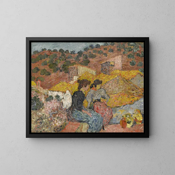 Fontaine espagnole - Louis Valtat — ingelijst kunstwerk aan de muur