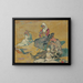Vrouwen aan het werk op het strand - Louis Valtat — ingelijst kunstwerk aan de muur