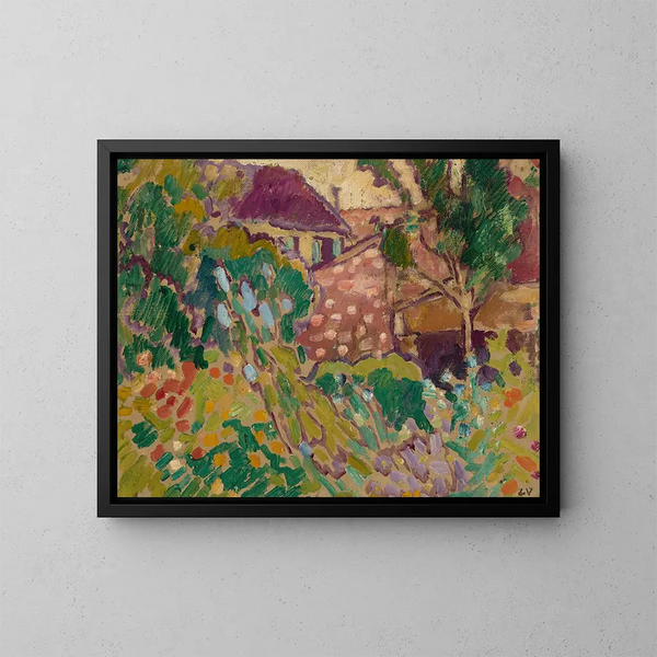 Tuin van Choisel - Louis Valtat — ingelijst kunstwerk aan de muur