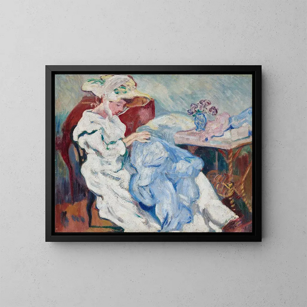 La Couture - Louis Valtat — ingelijst kunstwerk aan de muur
