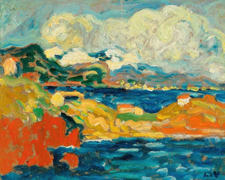 La baie d'Anthor - Louis Valtat — weergave van het kunstwerk