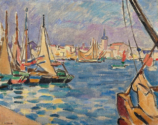 Les Sables-d'Olonne - Louis Valtat — weergave van het kunstwerk