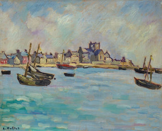 Zeilkunstdruk - Louis Valtat — weergave van het kunstwerk