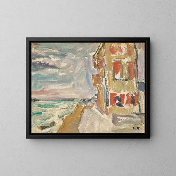 Normandië - Louis Valtat — ingelijst kunstwerk aan de muur