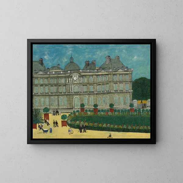 Le Luxembourg - Louis Vivin — ingelijst kunstwerk aan de muur