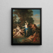Pan en Syrinx - Louis de Boullogne de Jonge — ingelijst kunstwerk aan de muur