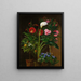 Oranger Streptocarpus Oleander Un Calla Lily Et Des Fleurs De Cactus - Louise Garlieb — ingelijst kunstwerk aan de muur