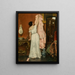 Een Moderne Assepoester - Louise Jopling — ingelijst kunstwerk aan de muur